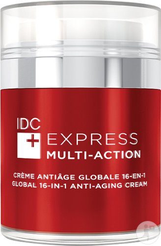 IDC Dermo Express Multi-Action Crème Anti-Âge Globale 16-En-1 Flacon Pompe 50ml