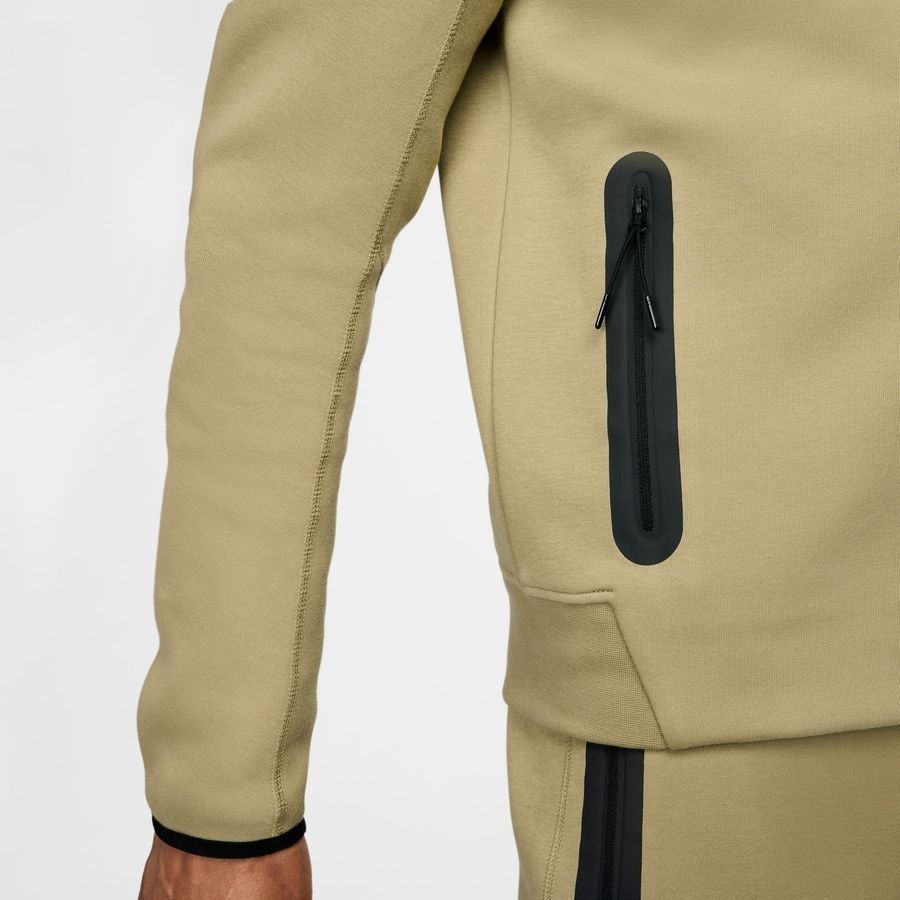 Nike Sweat à Capuche NSW Tech Fleece 24 FZ - Vert/Noir