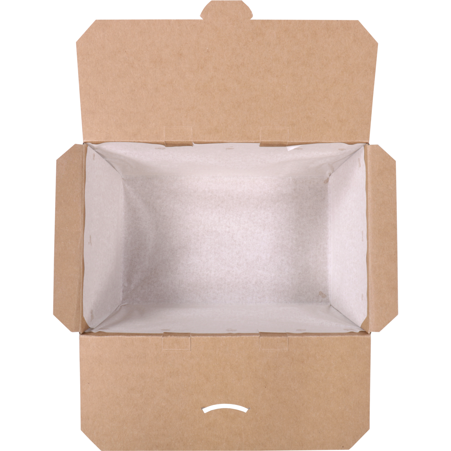 Fonkels Go!Mealbox, 1800ml, 21x14x7.5cm, karton, bruin