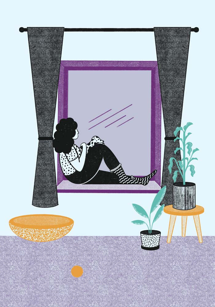 Frau Fenster von Nicole Marra