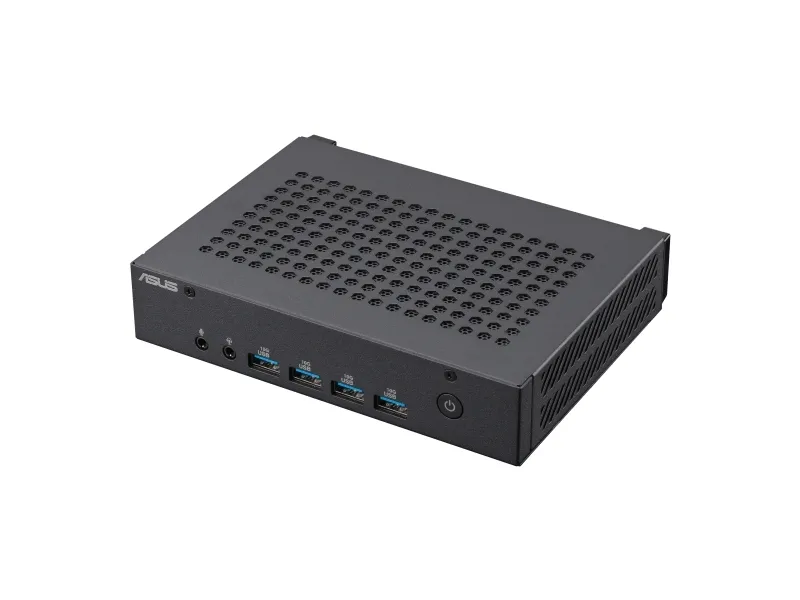 ASUS ExpertCenter PN43 - Barebone - mini PC 1 x N-series N97 / op til 3.6 GHz - RAM 0 GB - UHD Graphics - IEEE 802.11ax (Wi-Fi 6E), Bluetooth 5.3, Gigabit Ethernet, 2.5 Gigabit Ethernet - sort