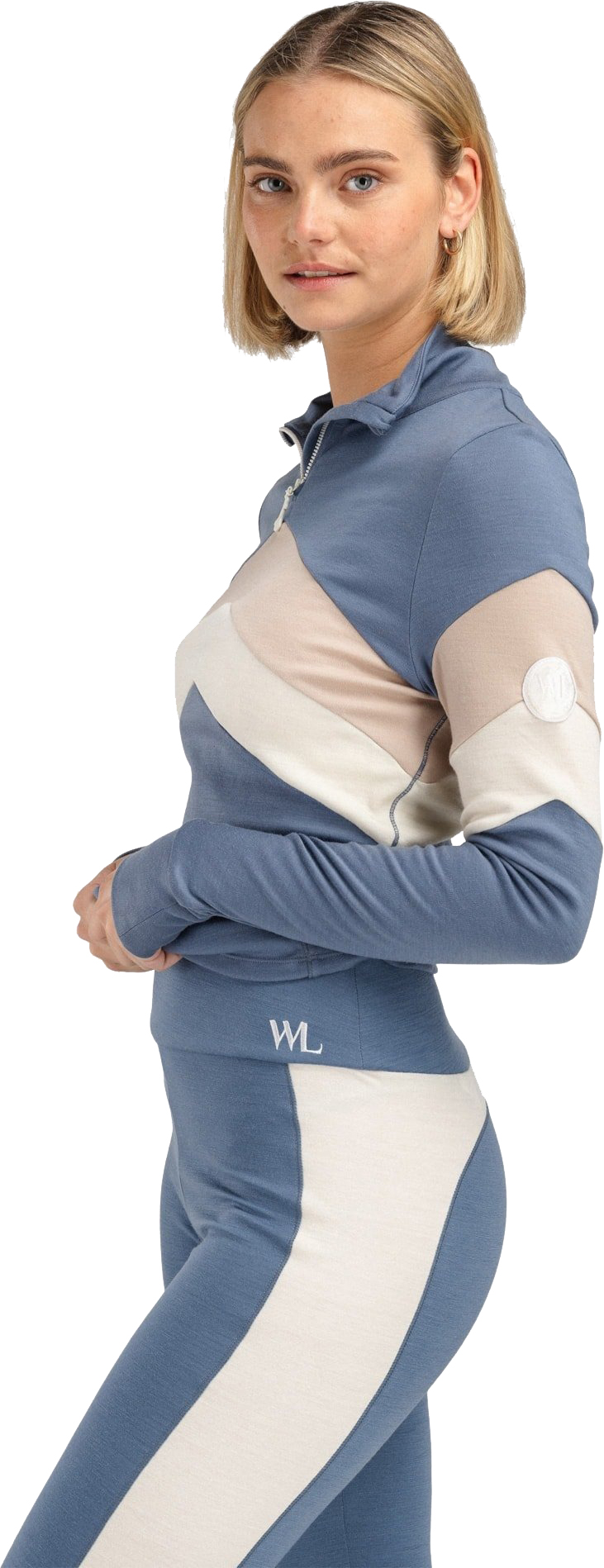 Vegglifjell Merino Half-Zip Dame Lake