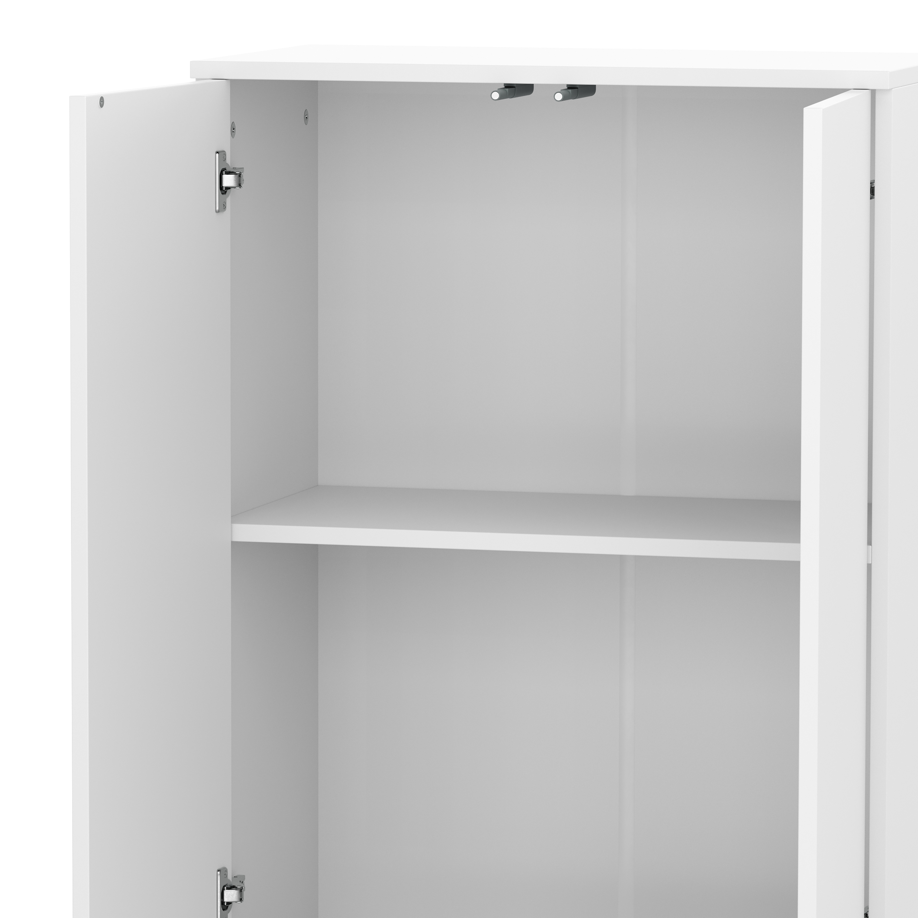 Aktenschrank mit 2 Böden RAKEL 60 x 81 cm weiss