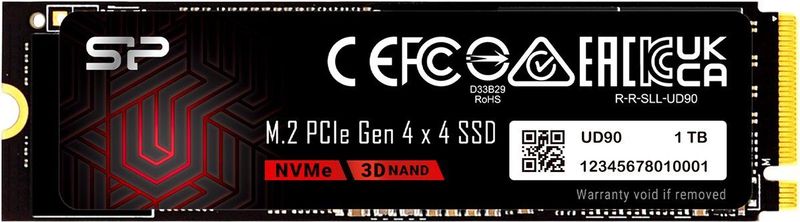 Silicon Power SSD 1TB - NVMe 4.0 Gen4 PCIe M.2