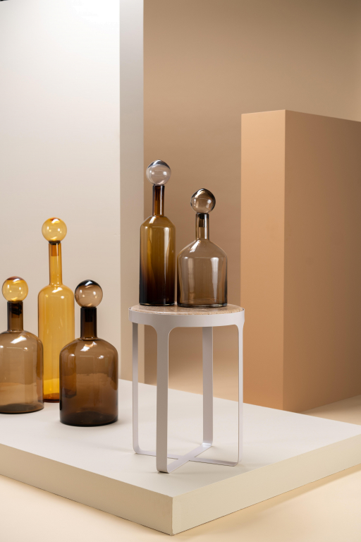 POLSPOTTEN Bubbles & bottles karaf set van 4