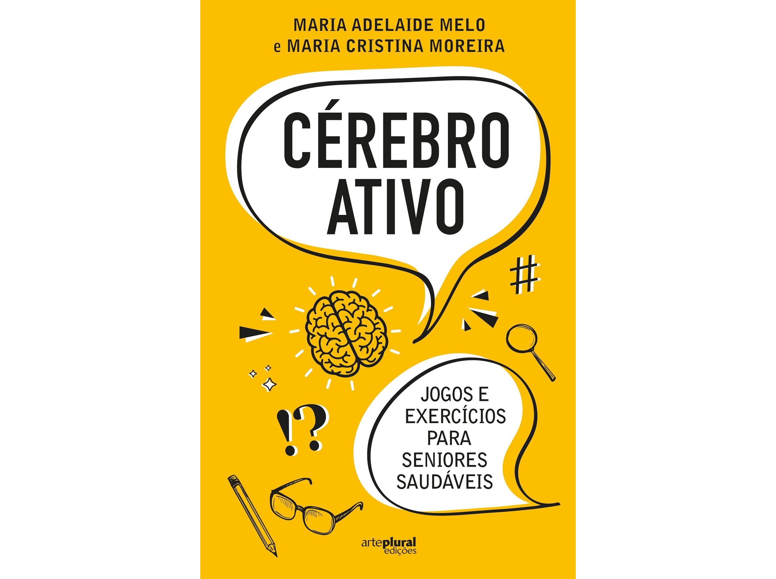 LIVRO CÉREBRO ATIVO DE MARIA ADELAIDE MELO