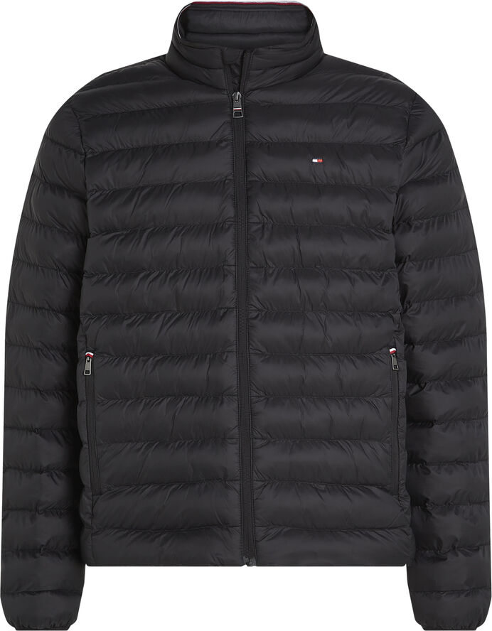 Tommy Hilfiger CORE PACKABLE RECYCLED JACKET Black