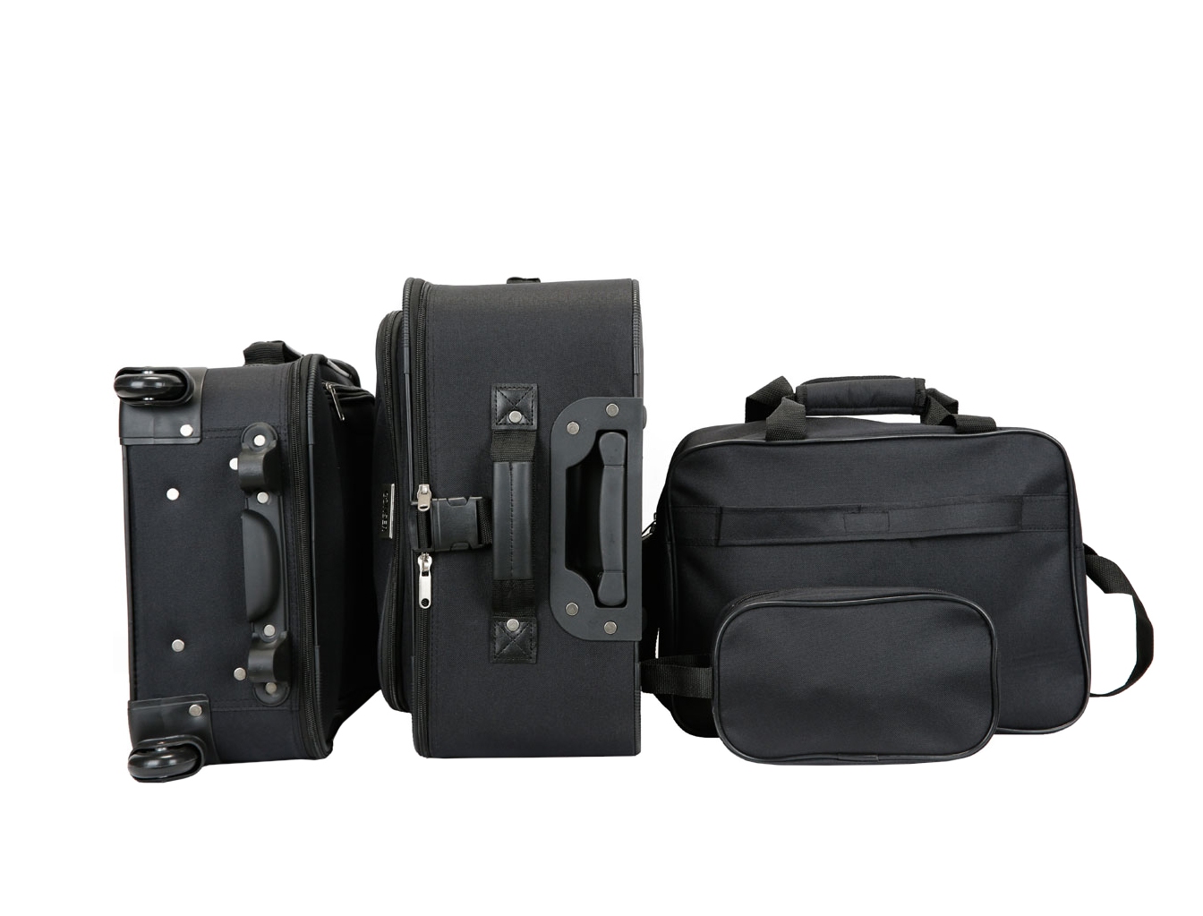 Reisekoffer PACO 4er Set schwarz