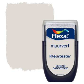 Flexa Creations muurverf kleurtester Serene Sandsto 30ml