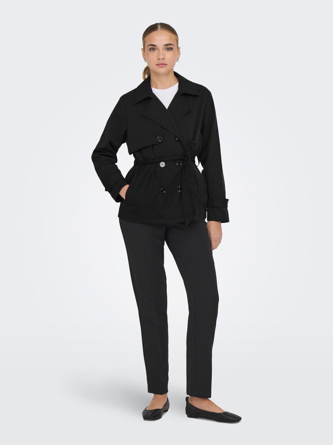 ONLCHLOE Trenchcoat Black