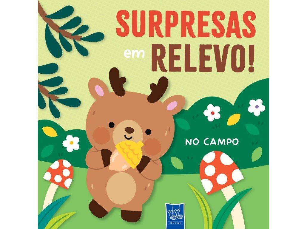 LIVRO SURPRESAS EM RELEVO! NO CAMPO