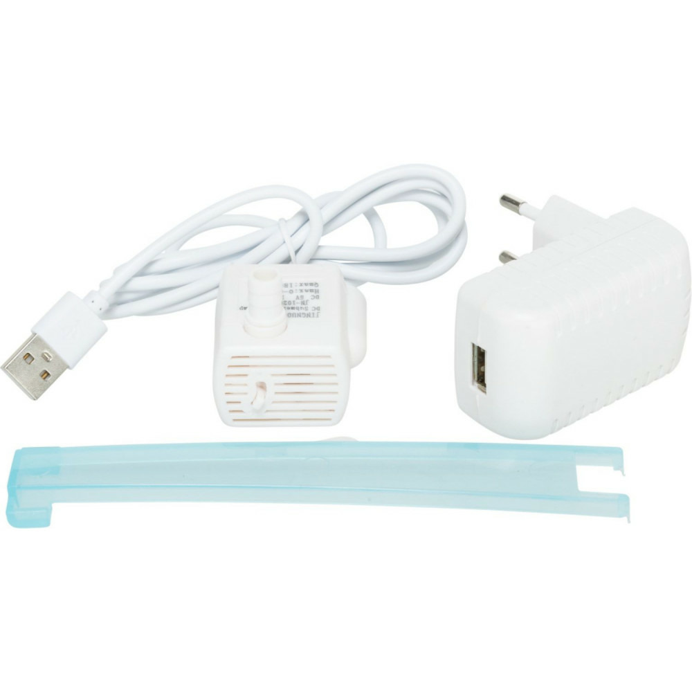 Pompe et alimentation électrique pour fontaine (bubble stream)