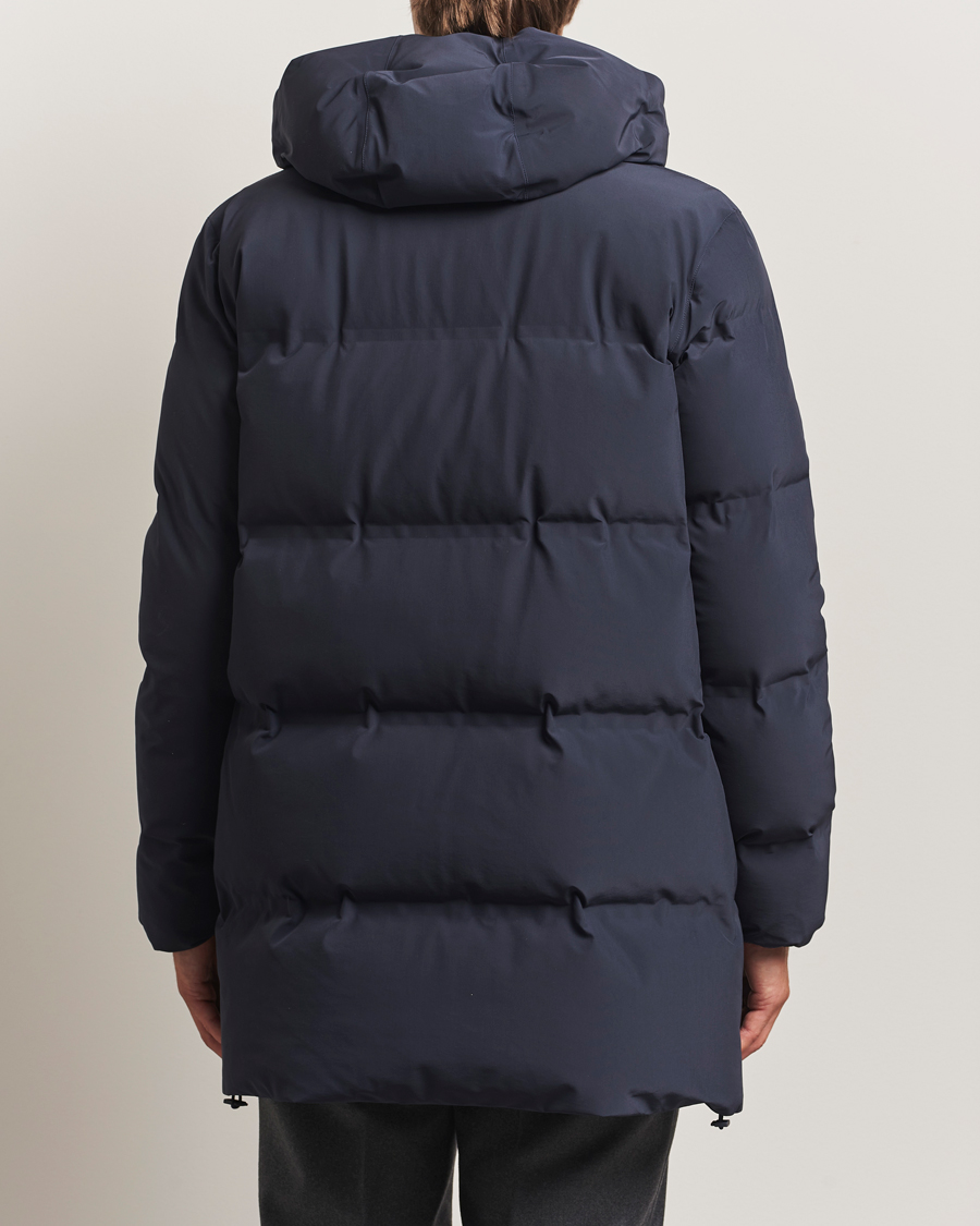 Herno Waterproof Stretch Down Parka Navy