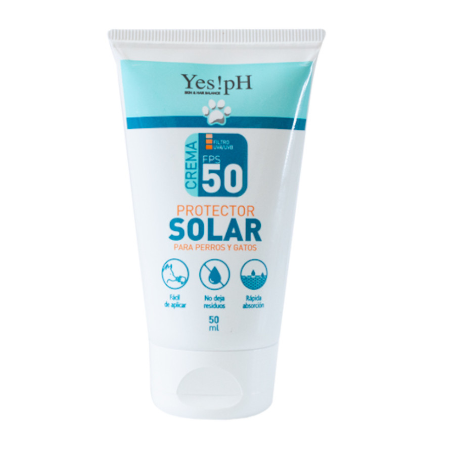Sim! Creme protetor solar Ph para cães e gatos
