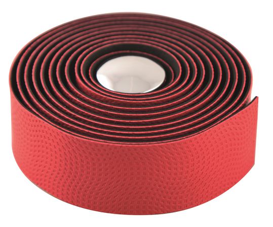 DIGIT Gel-Lenkerband mit Endstopfen  rot  NOSIZE