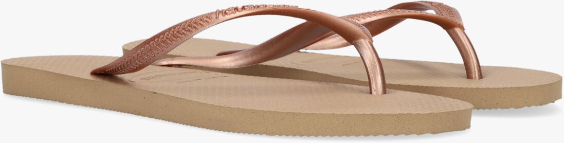 HAVAIANAS ros&eacute;gouden havaianas teenslippers slim woman