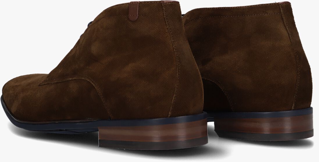 FLORIS VAN BOMMEL cognac floris van bommel nette schoenen sfm-50121