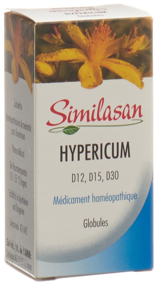 SIMILASAN Hypericum Glob D12/D15/D30 15 g