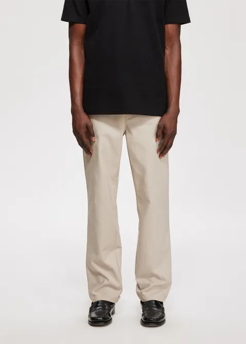 Straight leg broek bruin (TAUPE)