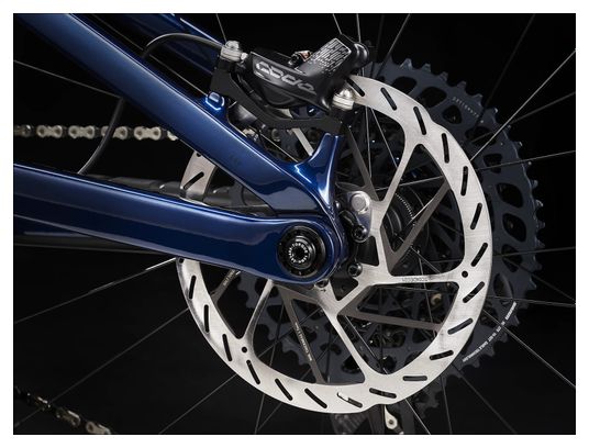 VTT Électrique Tout-Suspendu Trek Fuel EXe 9.8 Sram GX Eagle AXS 12V 360 Wh 29'' Bleu Mulsanne