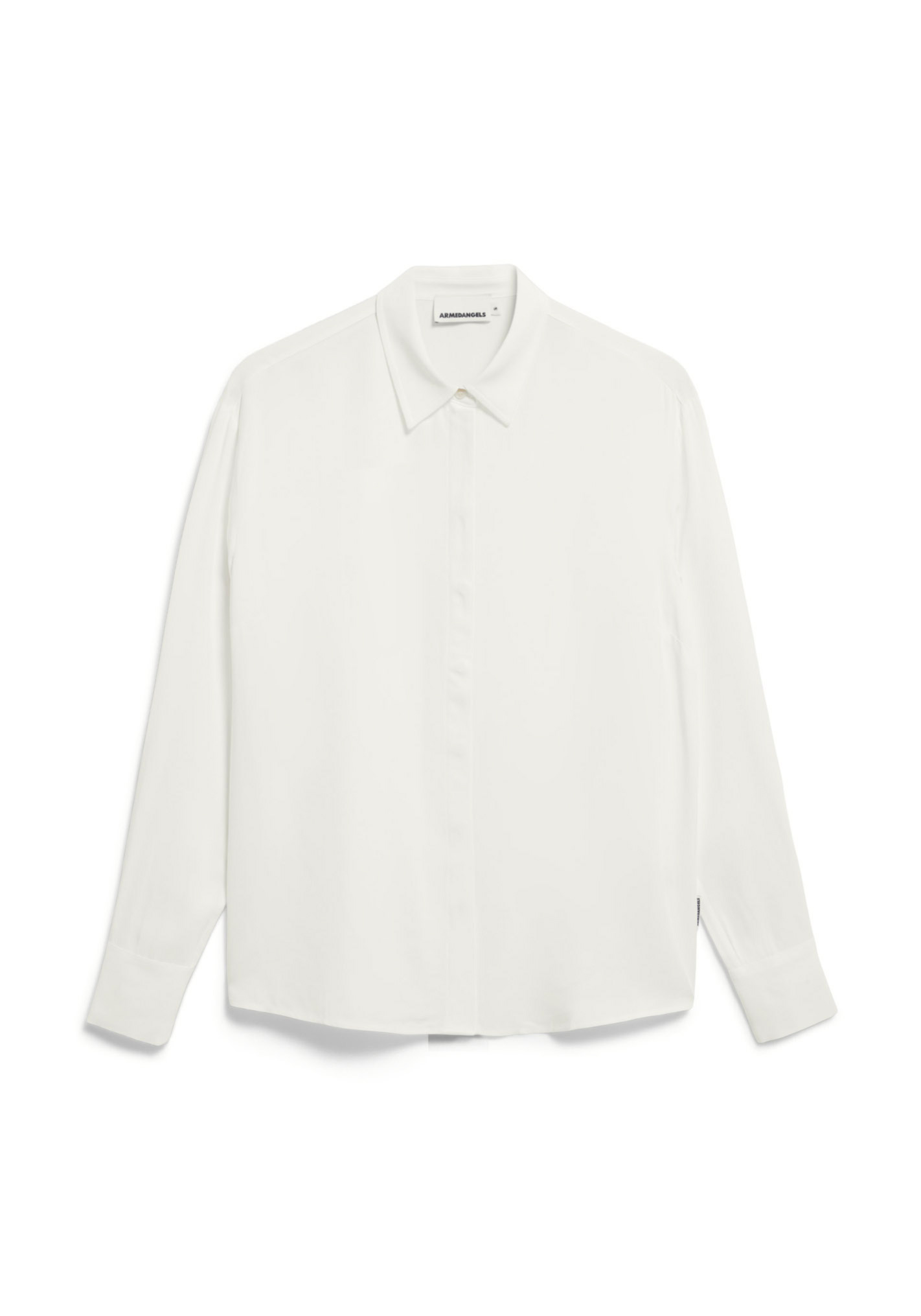 Armedangels Bluse Larisaana Longsleeve Off White