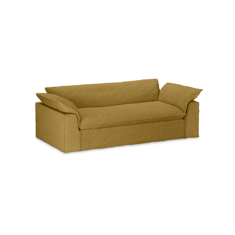 HKliving Nomad bank 244 Linen, Army Green