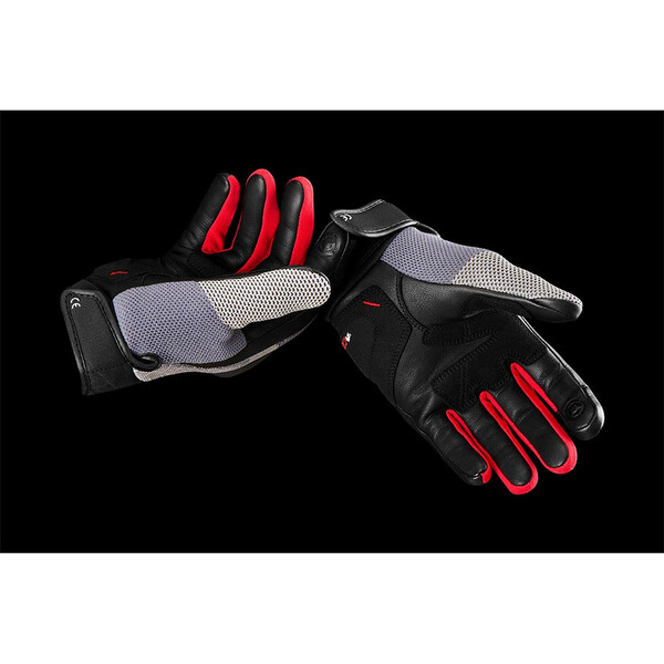 Furygan - Gants Jack Noir / Gris / Rouge