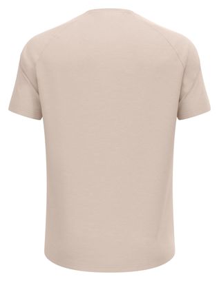 T-Shirt Odlo Ride 365 Performance Wool 130 Print Beige