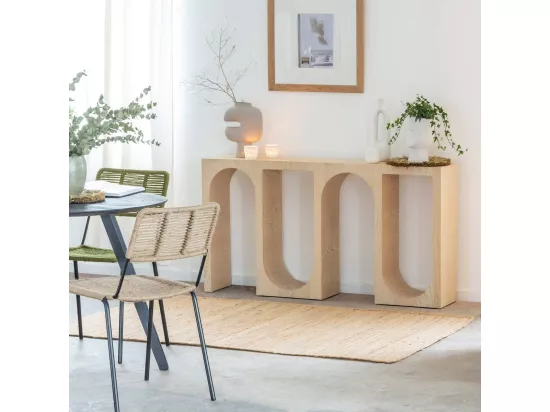 Console en chêne Octave