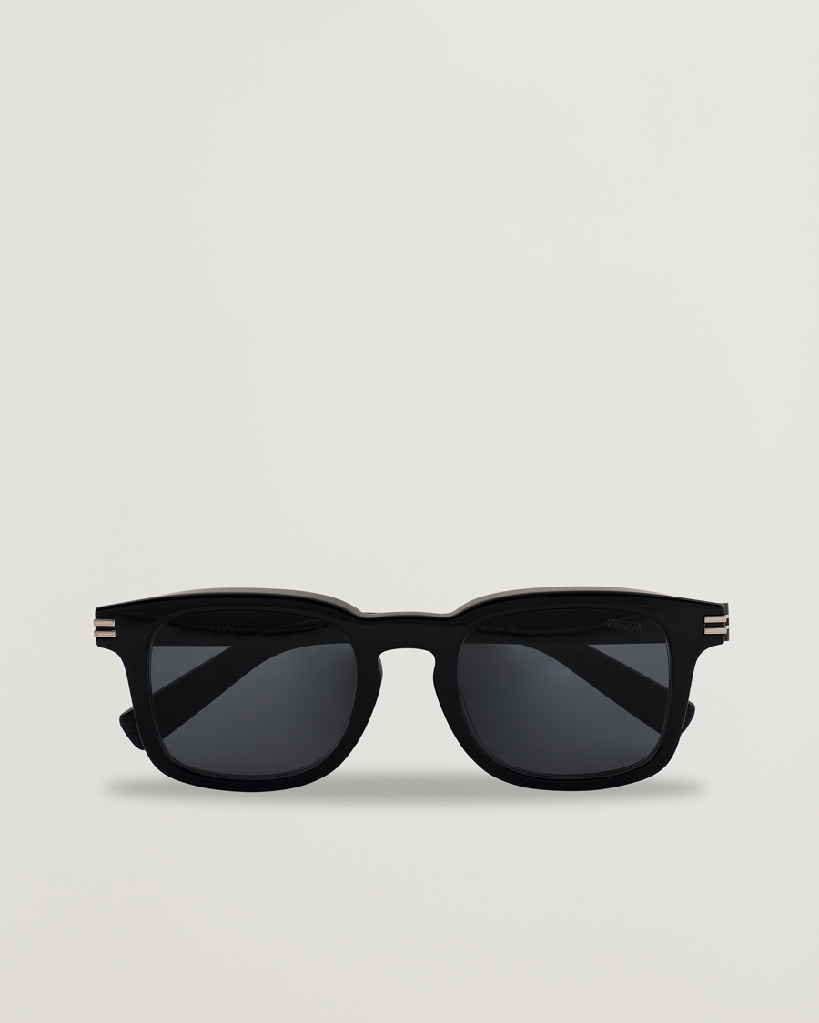 Zegna EZ0230 Sunglasses Black/Smoke