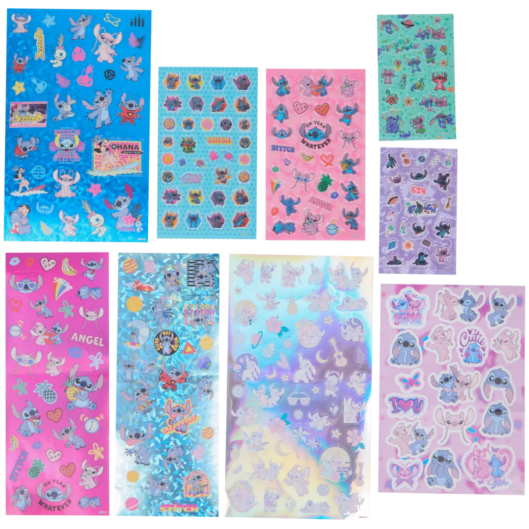 Stickervellen 9 stuks | diverse varianten