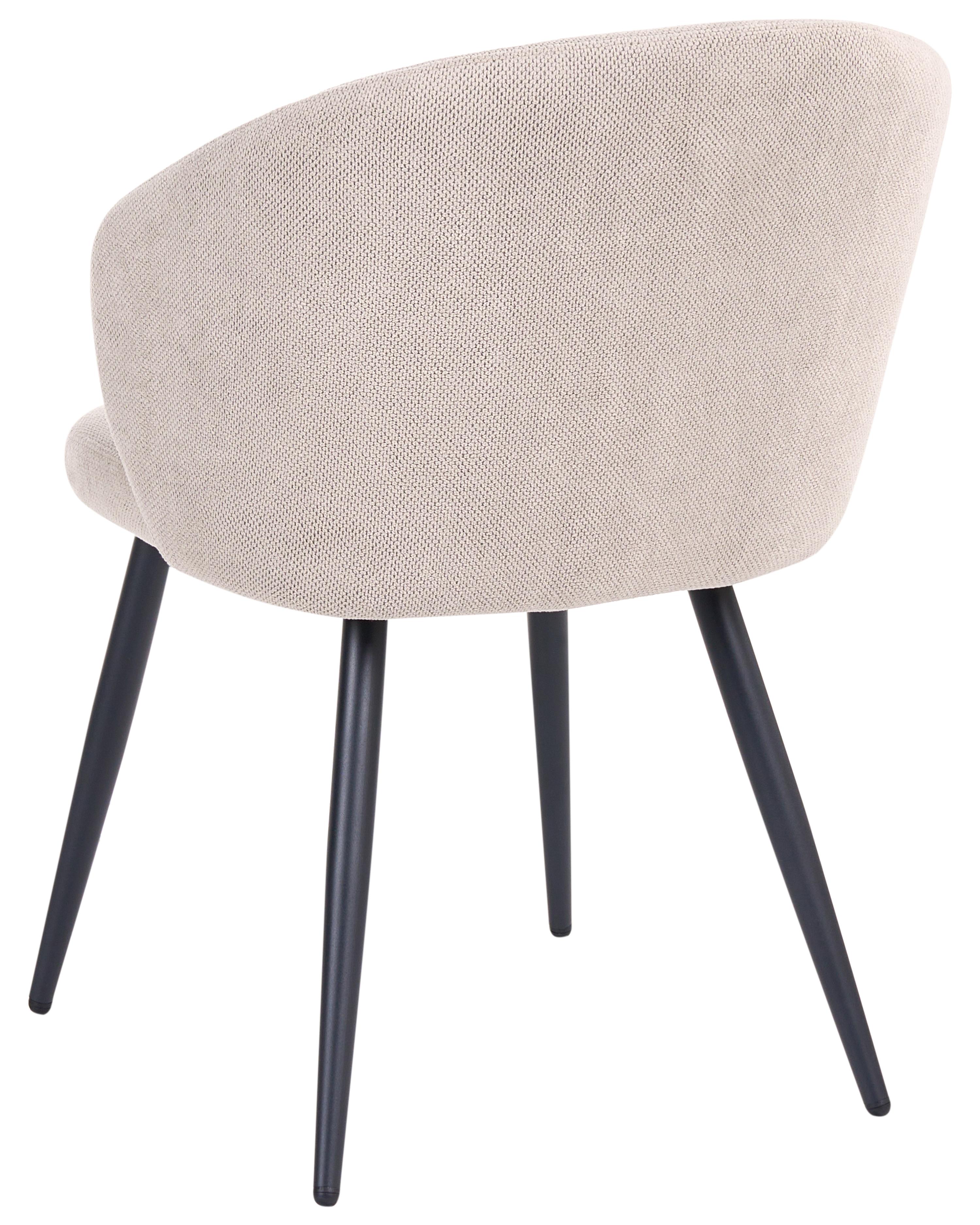 Set van 2 eetkamerstoelen MOUNDVILLE Stof Taupe