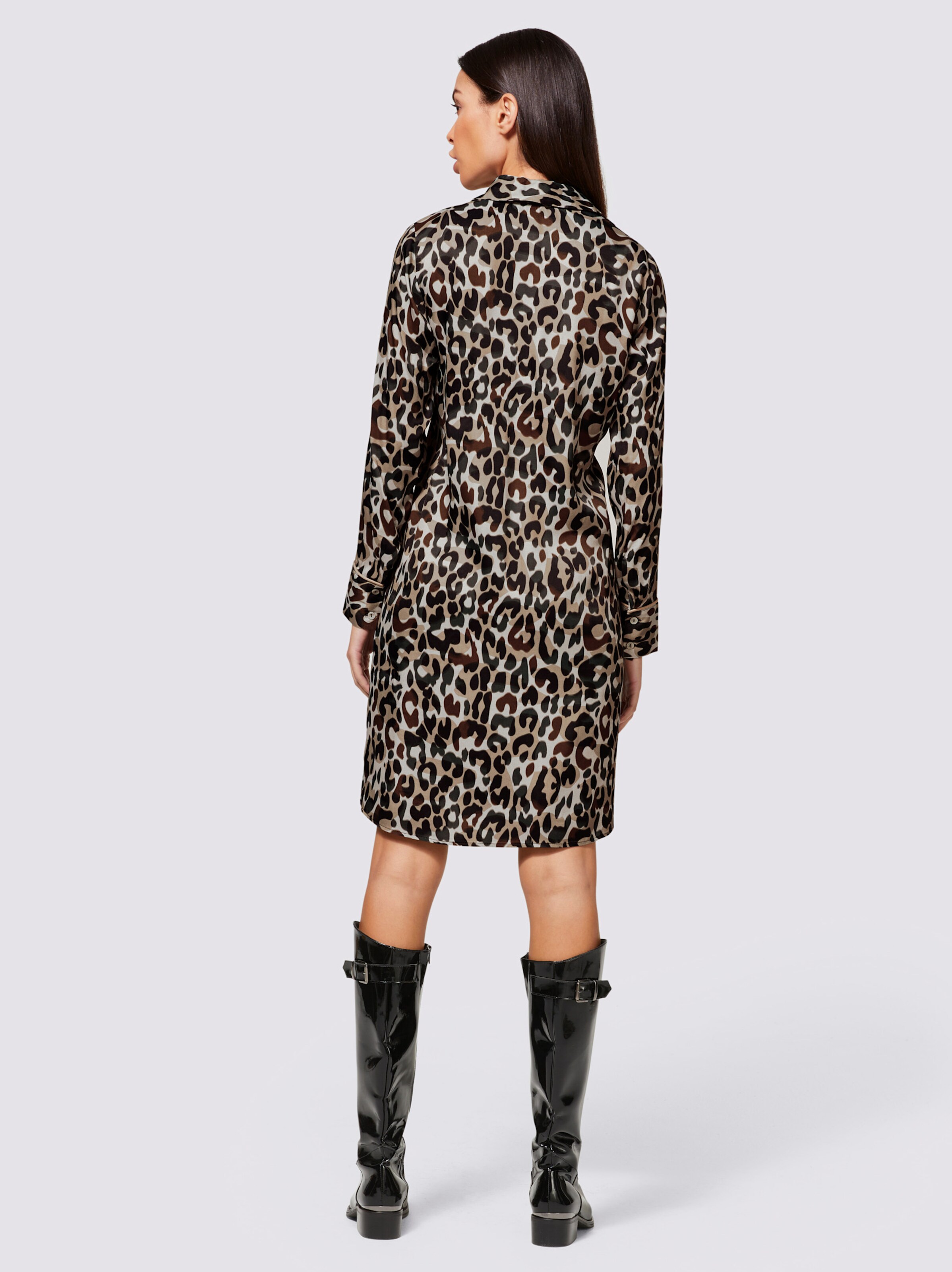 Druck-Kleid