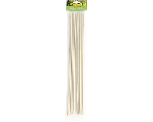 Bamboestok, gespleten stok, FloraSelf, H 50 cm, Ø 5 mm, bruin