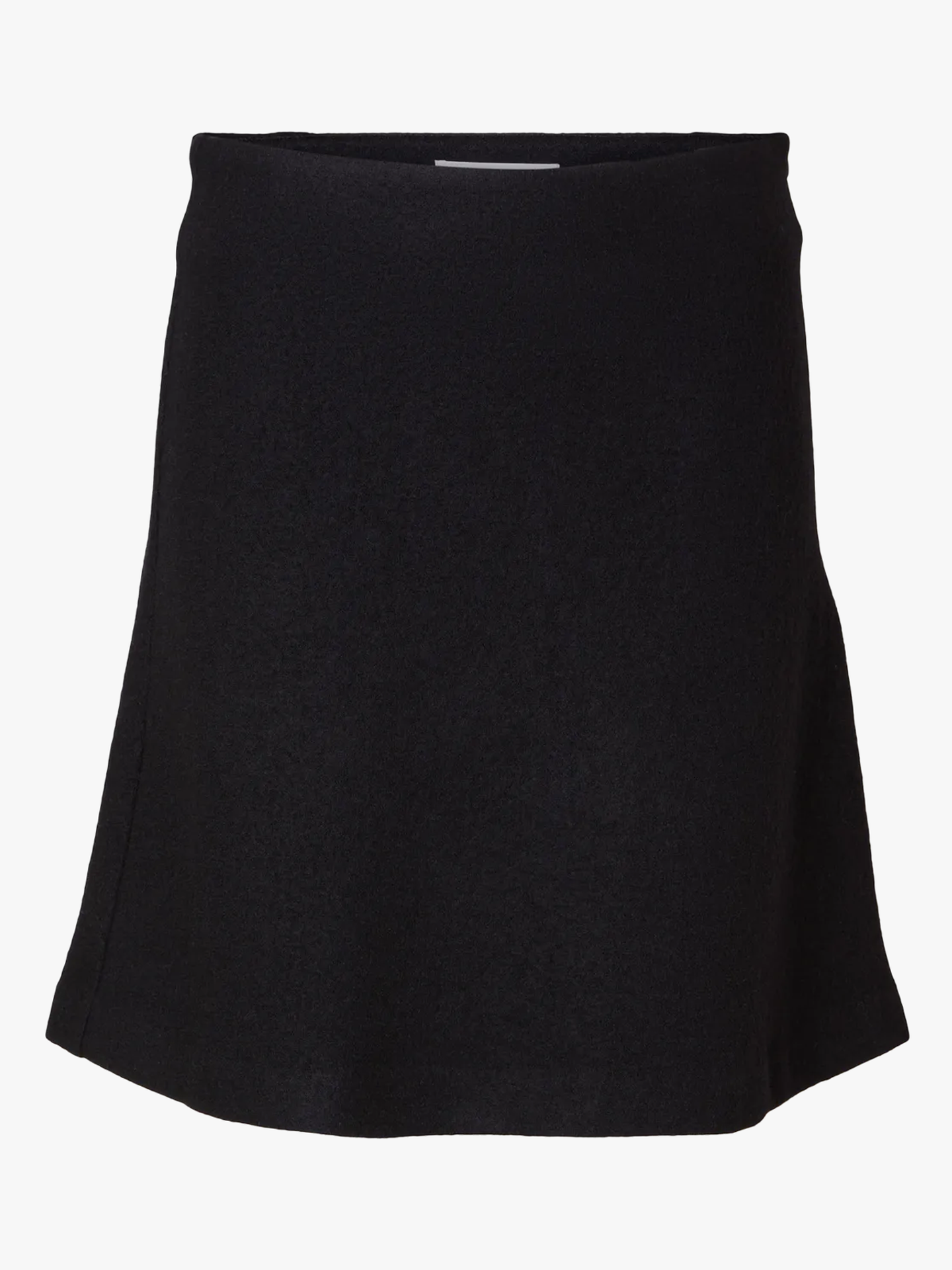Woon High Waisted Short Wool Skirt
