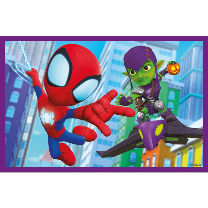 Spidey und seine Superfreunde - Würfelpuzzle - 6 Teile