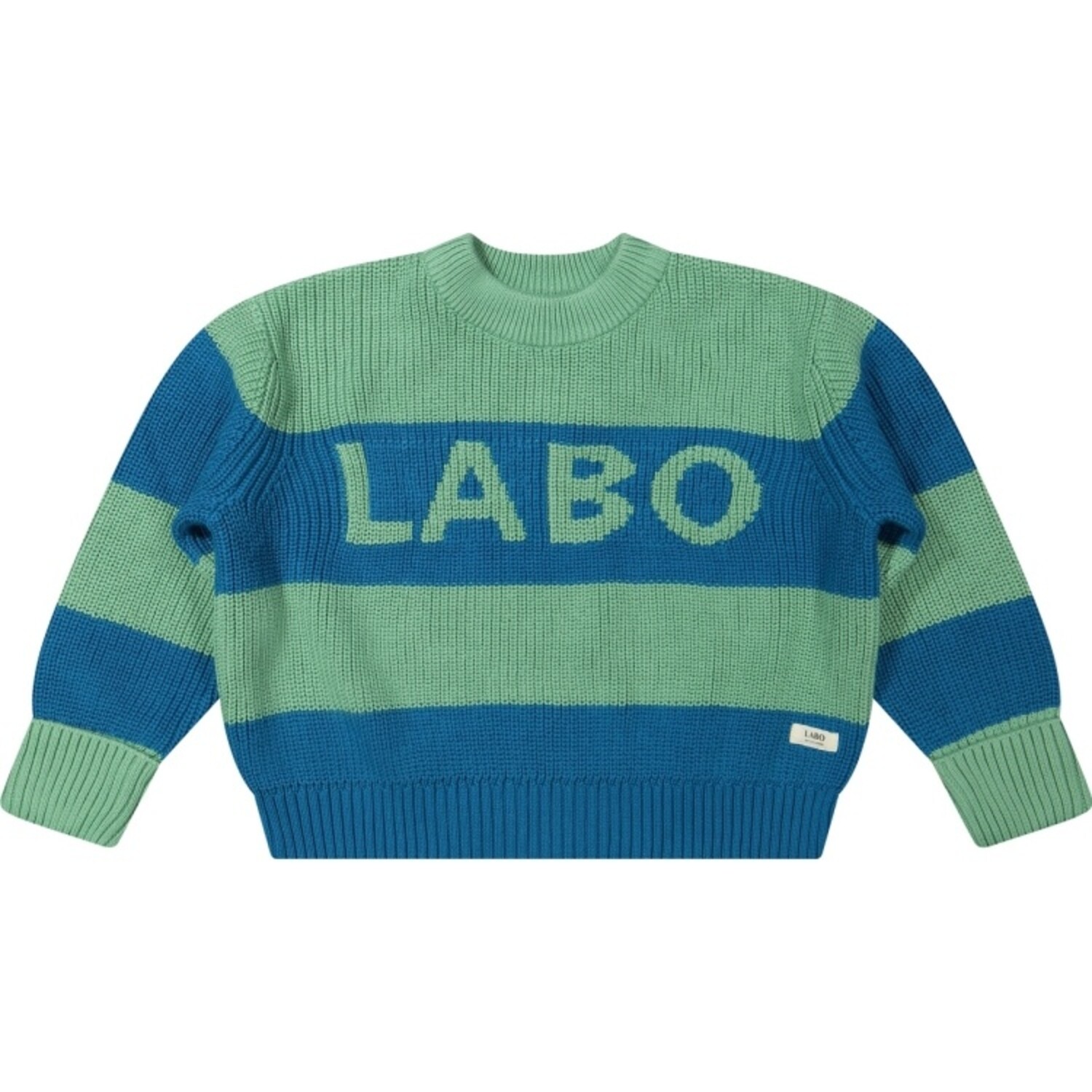 Labo de colores | Rhone | Blue stripe AOP