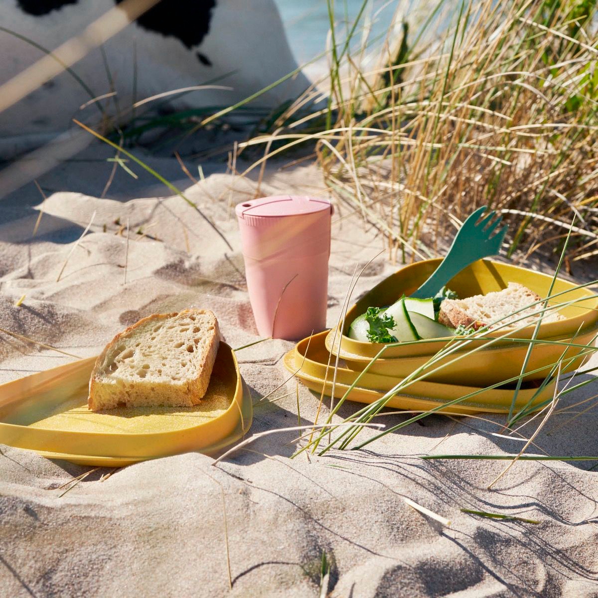 Light My Fire Lunchkit Geschirr-Set 6-tlg. mustyyellow