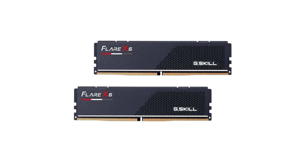 G.Skill32 GB DDR5-5600 Kit werkgeheugen  (Zwart, F5-5600J3636C16GX2-FX5, Flare X5, AMD EXPO)