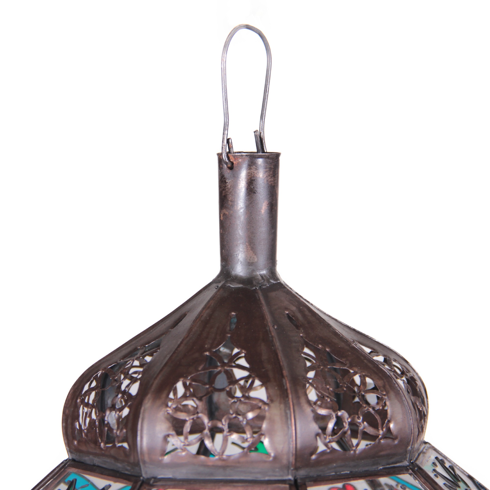 Deckenleuchte 'Mouassine', multicolor, Ø 25 cm, H 45 cm von fischer's lagerhaus