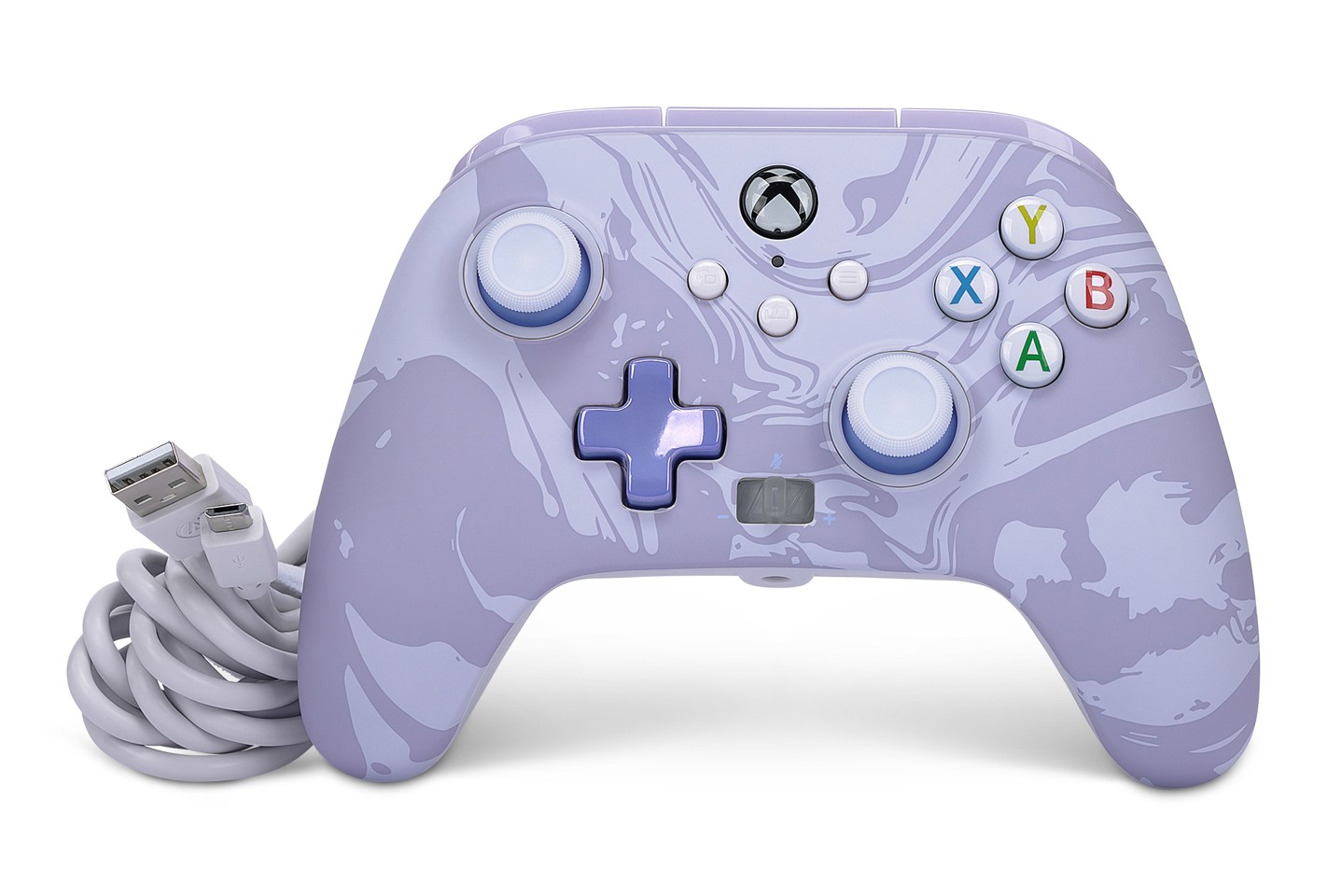 PowerA Enhanced Wired Controller - Xbox Series X/S - Lavender Swirl