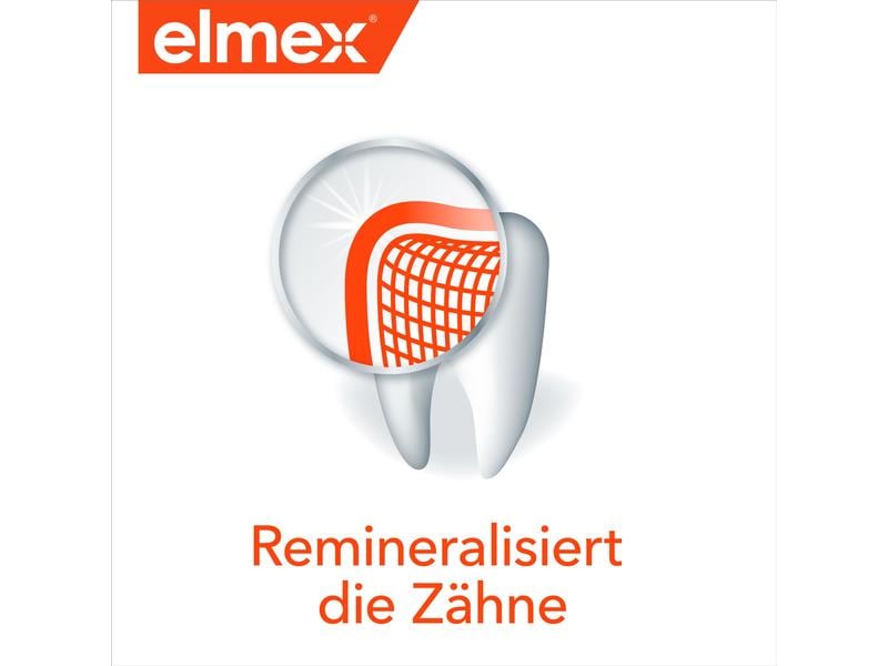 elmex Zahnspülung Kariesschutz 100 ml Reisegrösse Mundspülung remineralisiert Zähne & schützt vor Karies