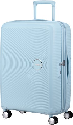 American Tourister Soundbox Spinner Trillekoffert 71,5L, Pastel Blue