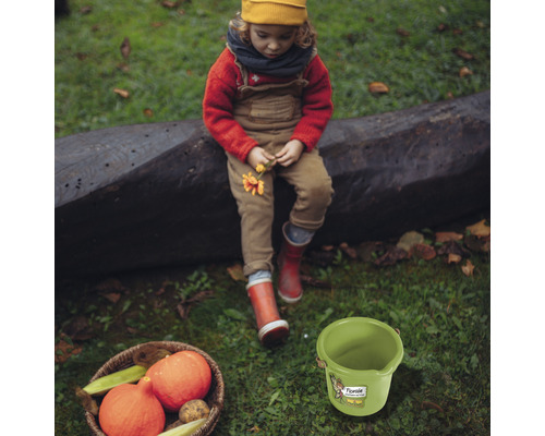 Kinderemmer FloraSelf Floralie Tuinieren met Kinderen 1L groen