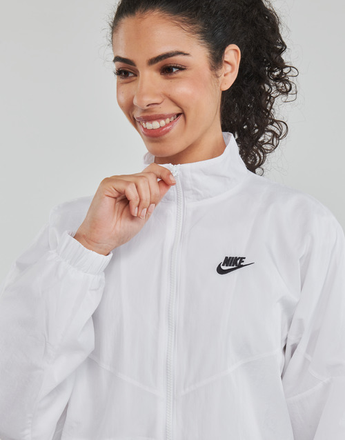 Nike - ESSNTL WR WVN JKT - WHITE/WHITE/BLACK