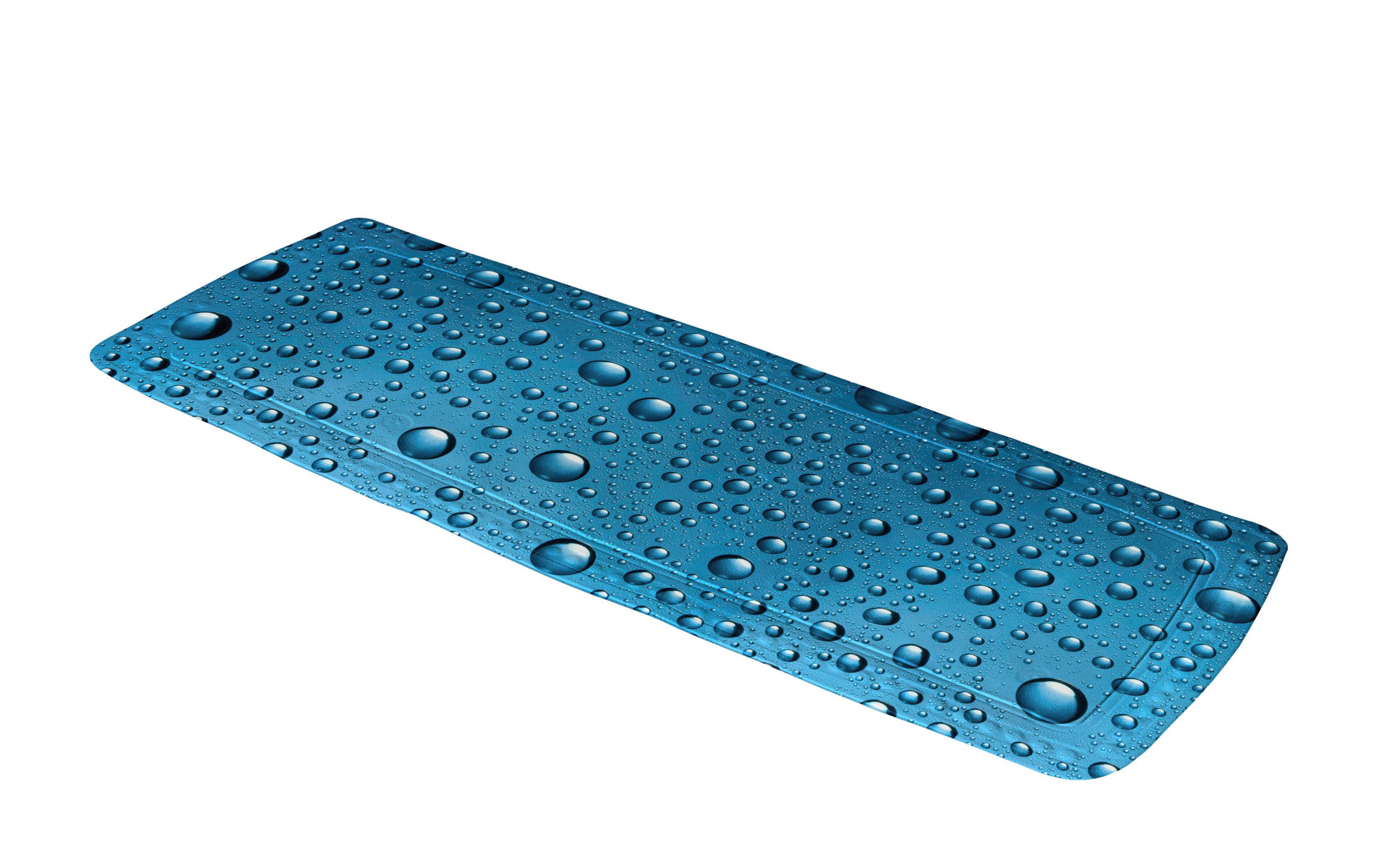 Badewanneneinlage Bubble 36 x 92 cm, BlauBadwanneneinlage