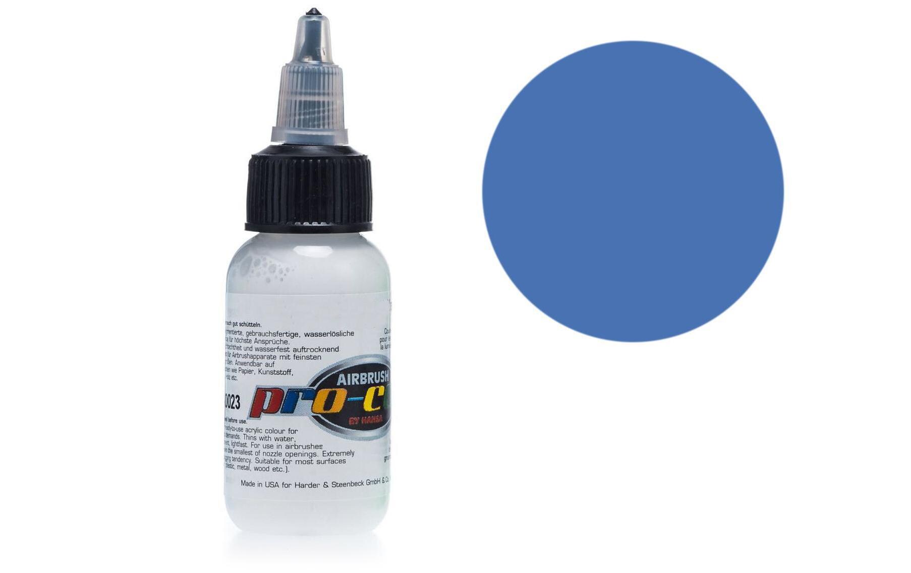 Bodypaint Airbrushfarbe Blau 30mlBodypaint Airbrushfarbe