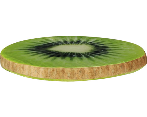 Fluwelen Kiwi zitkussen Ø 40 cm