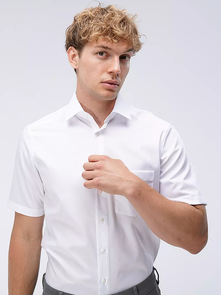 OLYMP Hemd Modern Fit weiss