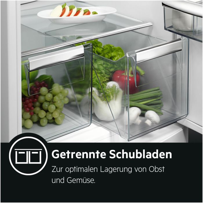 AEG Einbau Kühl-Gefrier-Kombination Serie 6000 TwinTech S18C5T